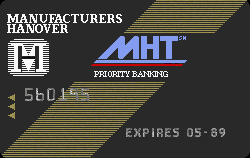 Manufacturers Hanover Trust - New York, NY