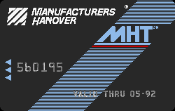 Manufacturers Hanover Trust - New York, NY