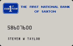 The First National Bank of Saxton - Saxton, PA